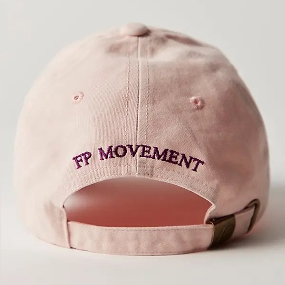 NWT FREE PEOPLE Court & Club Baseball Cap | Ballet Slipper MSRP $30 - Picture 2 of 7